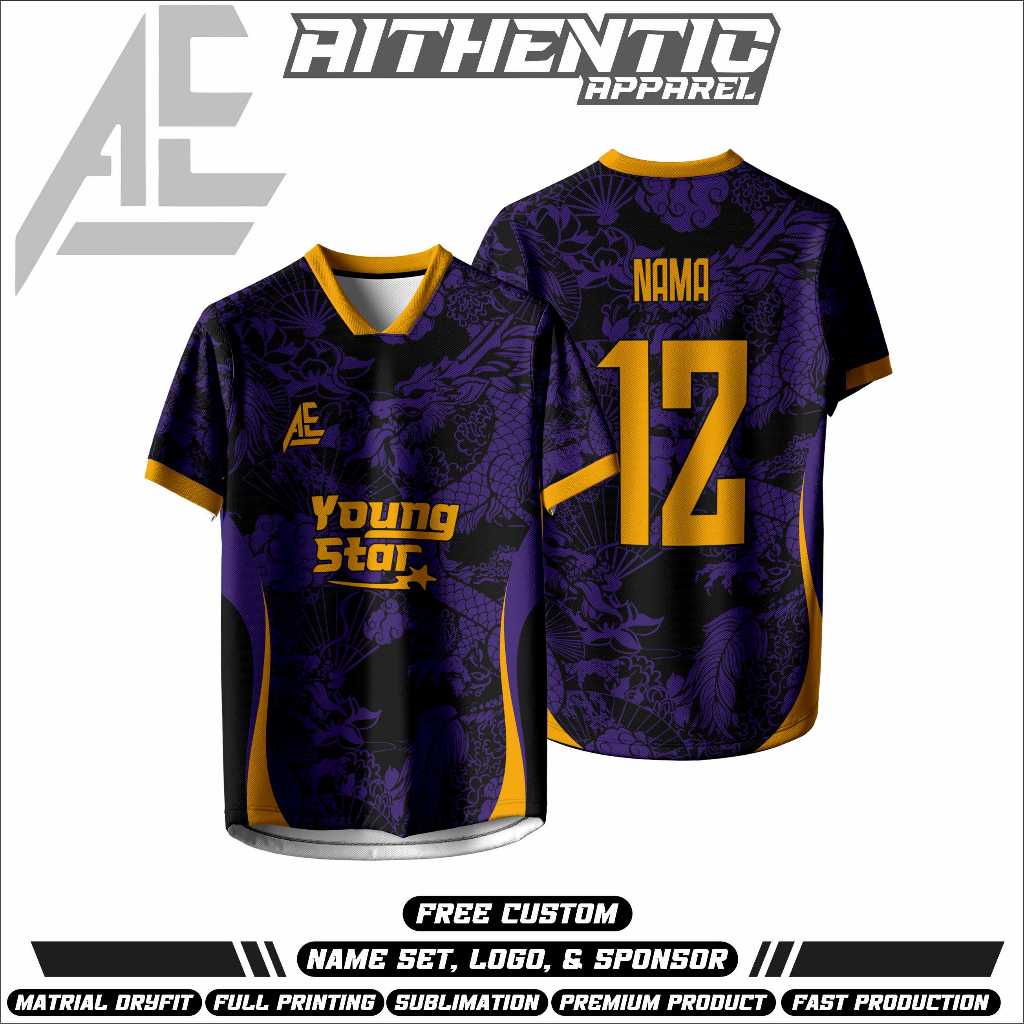 Jersey Futsal Custom / Jersey Bola Custom / Jersey Bola Futsal / Jersey Volly Custom Nama no FREE