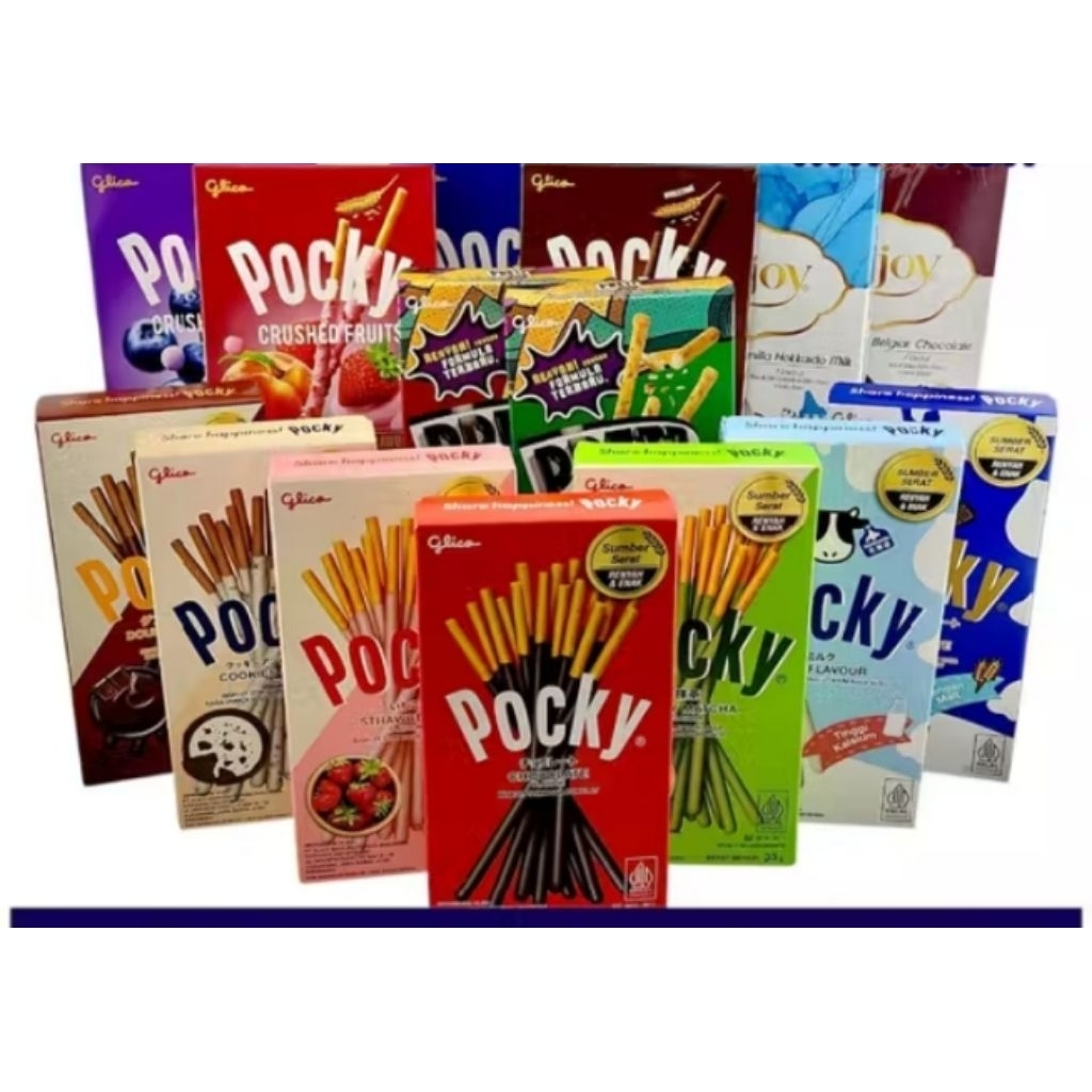 Glico Biskuit Pocky All Variant / Glico Pocky 47 gr Box