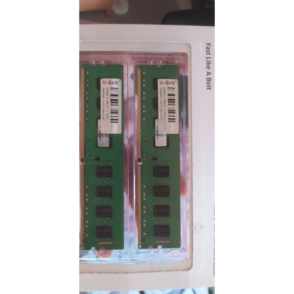 Ram vgen Ddr4 8gb(4x2)