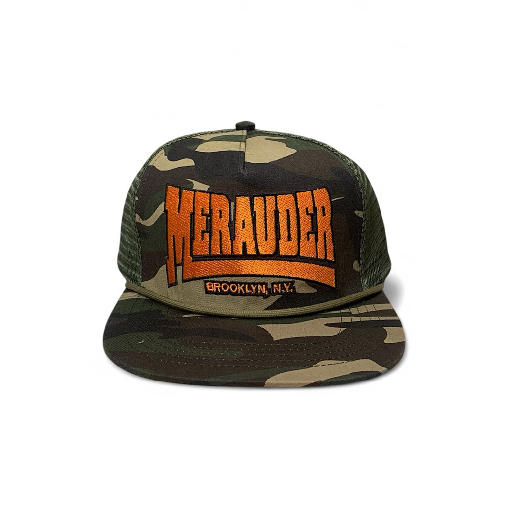 MERAUDER Camo Snapback Trucker| Merauder NYHC Official Merchandise