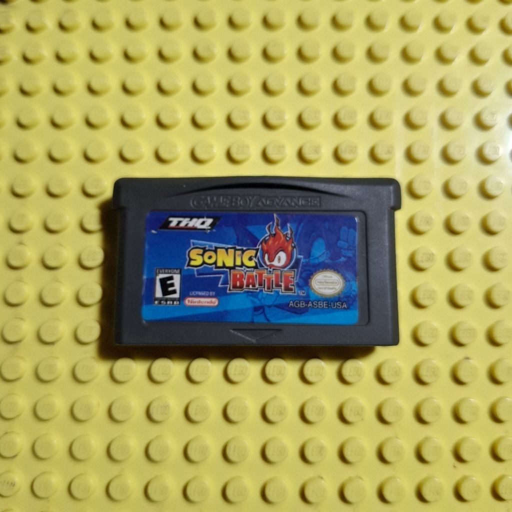 Kaset Gameboy Advance Sonic Battle Second