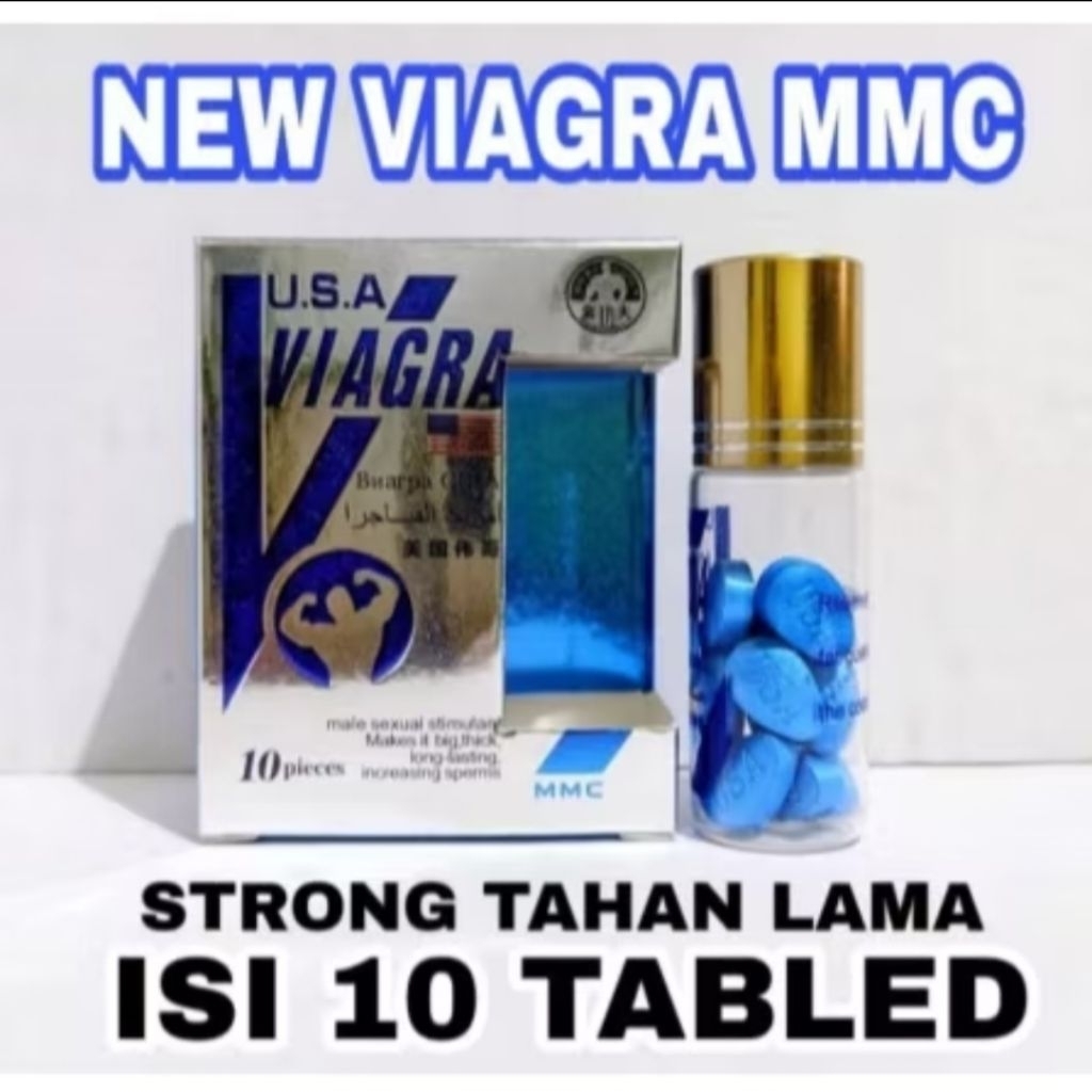 Viagra Mmc Original Pil Biru Asli Import USA