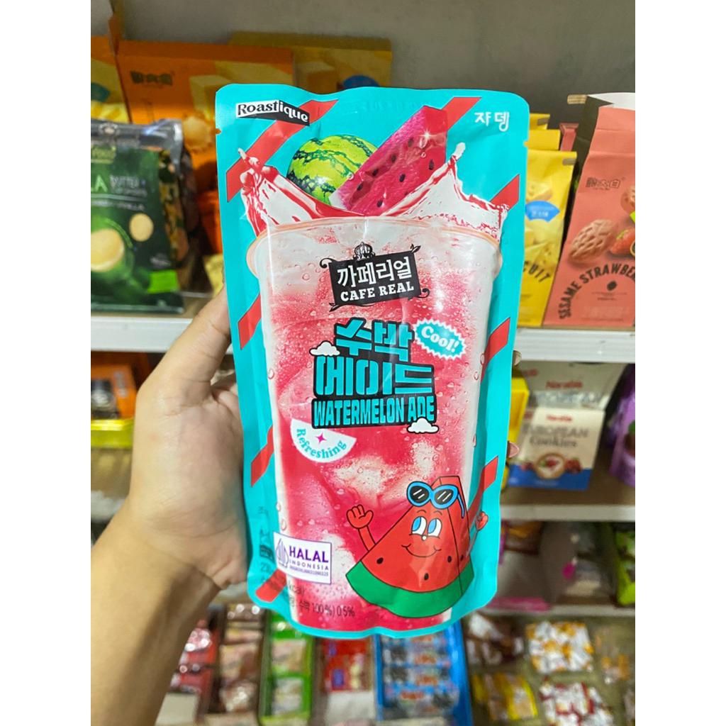 Jardin Minuman Kemasan Pouch Korea