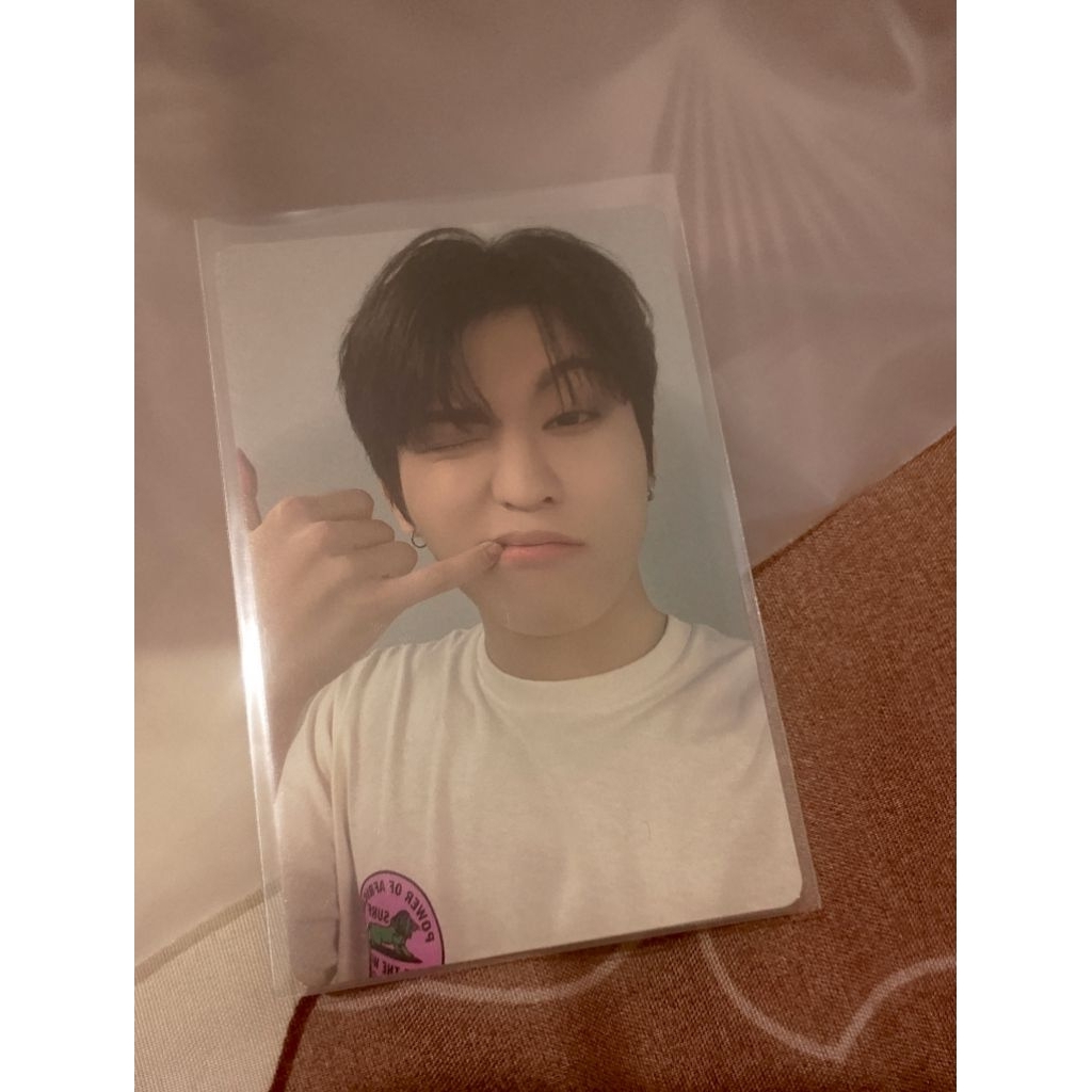 Photocard official jeongwoo barudak well