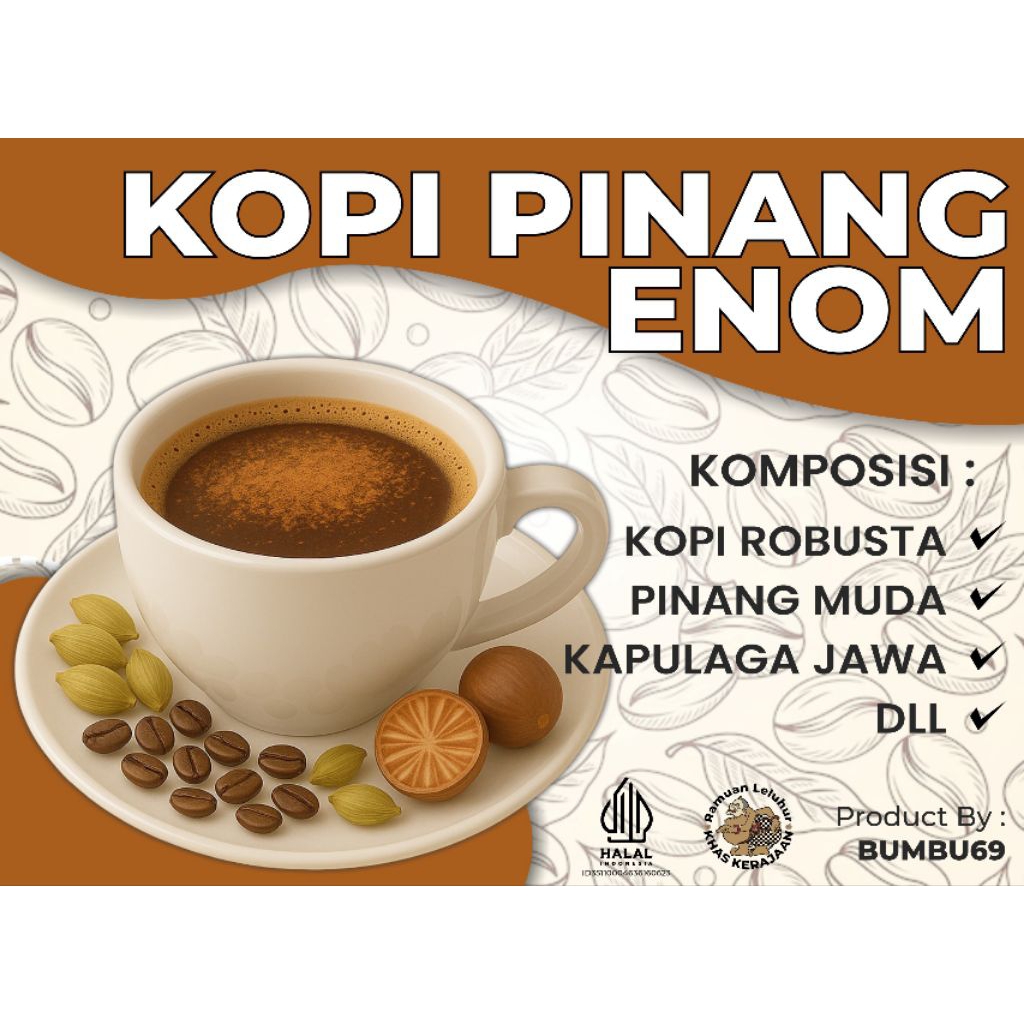 Kopi Pinang Muda untuk lelaki @200gr