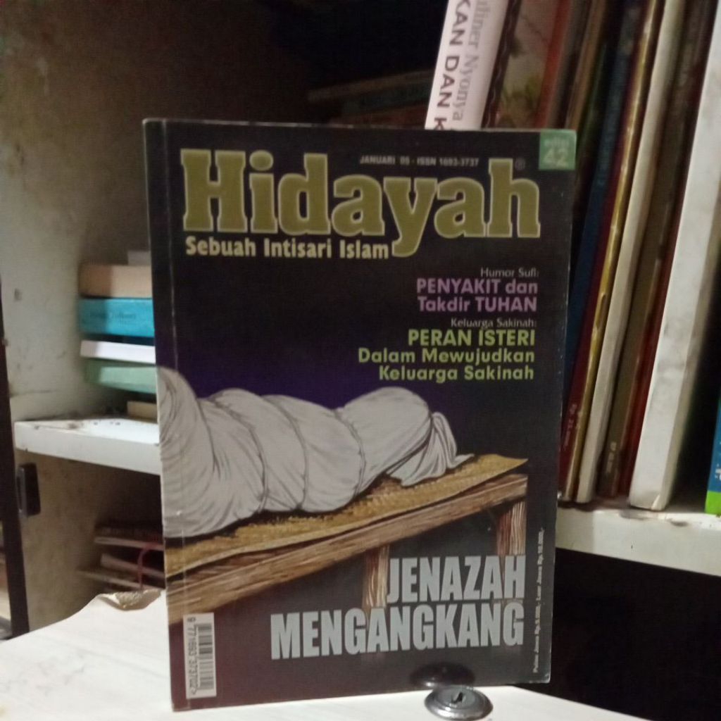 majalah hidayah jenazah mengangkang#rak8e