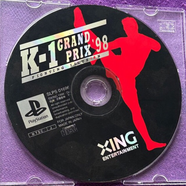 kaset ps1 ori japan K1 grandprix 98