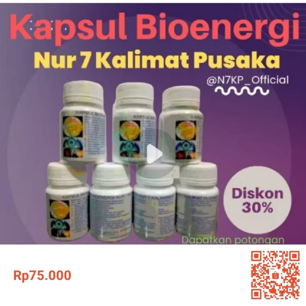 Kapsul Bioenergi N7KP 1000 khataman
