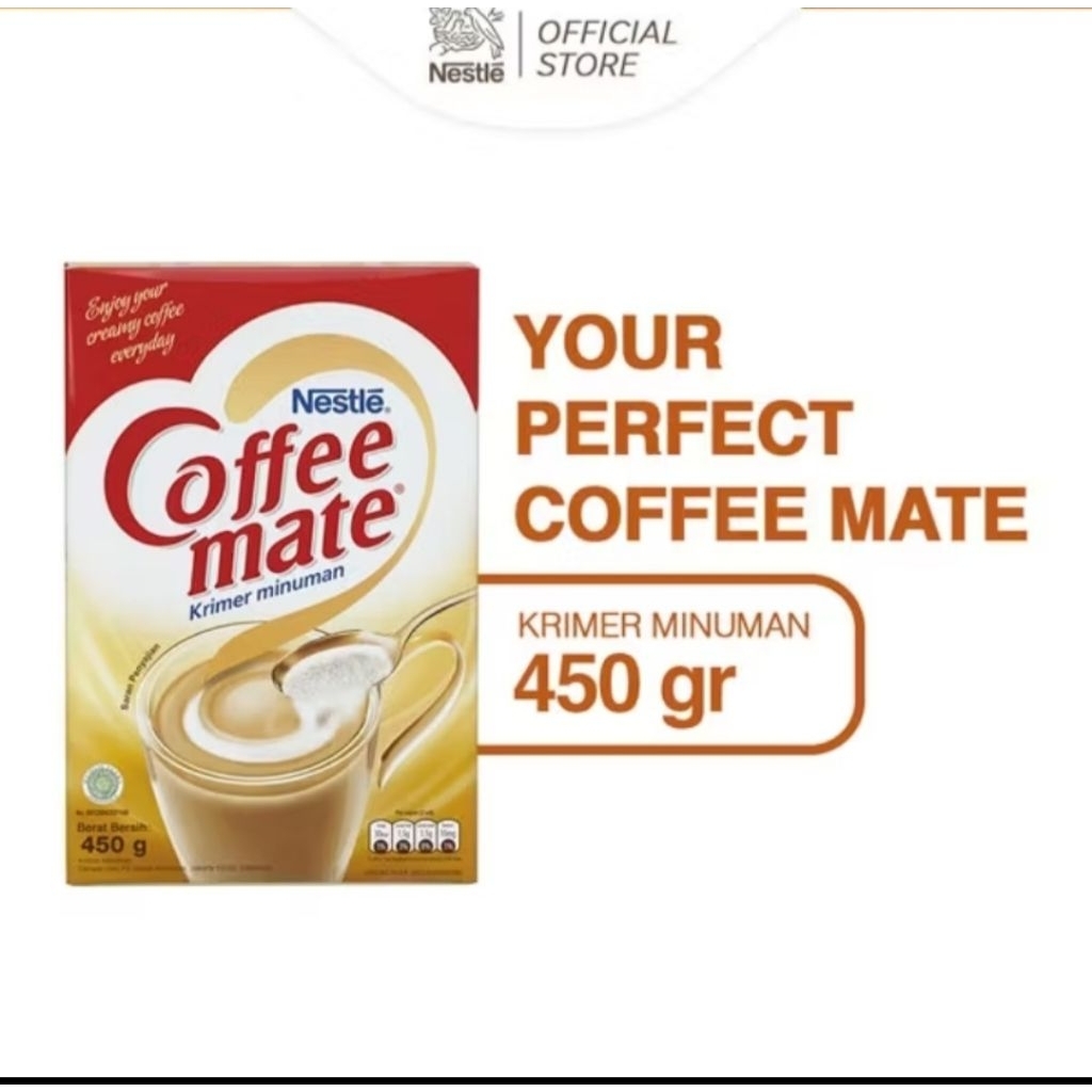 Nestle Coffee Mate Creamer Box 450gr / Nestle Coffee Mate 450gr