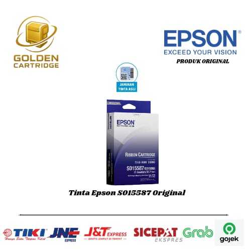 Ribbon Cartridge Epson DLQ-3000 DLQ-3500 DLQ-3500+ Pita Ori S015587