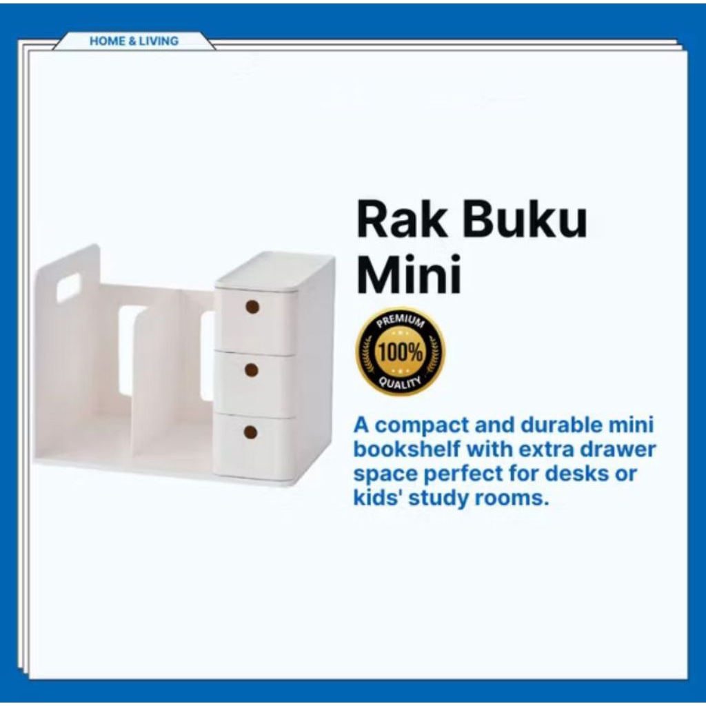 935 RAK BUKU MINI / RAK DOKUMEN 3 LACI / RAK BUKU MINI SERBAGUNA