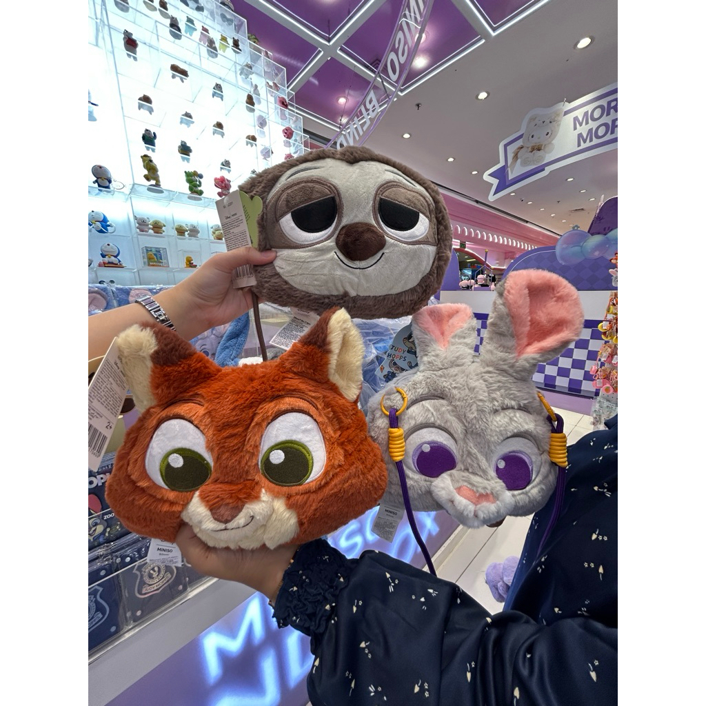 MINISO ZOOTOPIA SLINGBAG PLUSH
