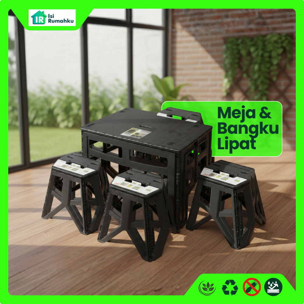 meja dan bangku lipat Portable NFolding Table