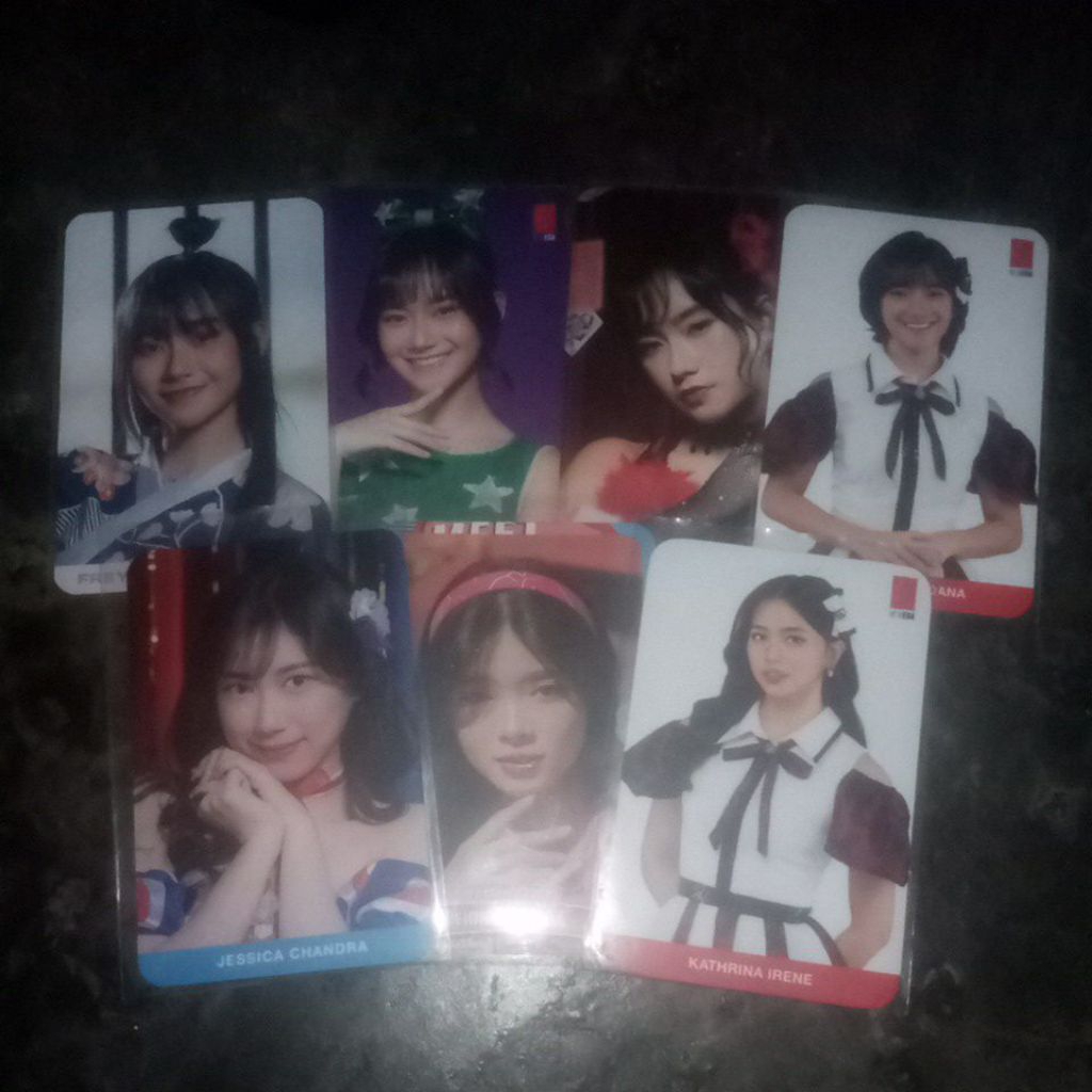 photocard jkt48 edisi (reunion,rh,circus,rts,ts,shc) official 100% dijamin dapat FREEBIES