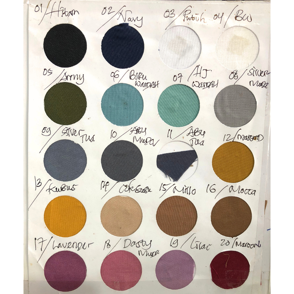 Bahan Kain Toyobo Tojiro Premium Per Roll