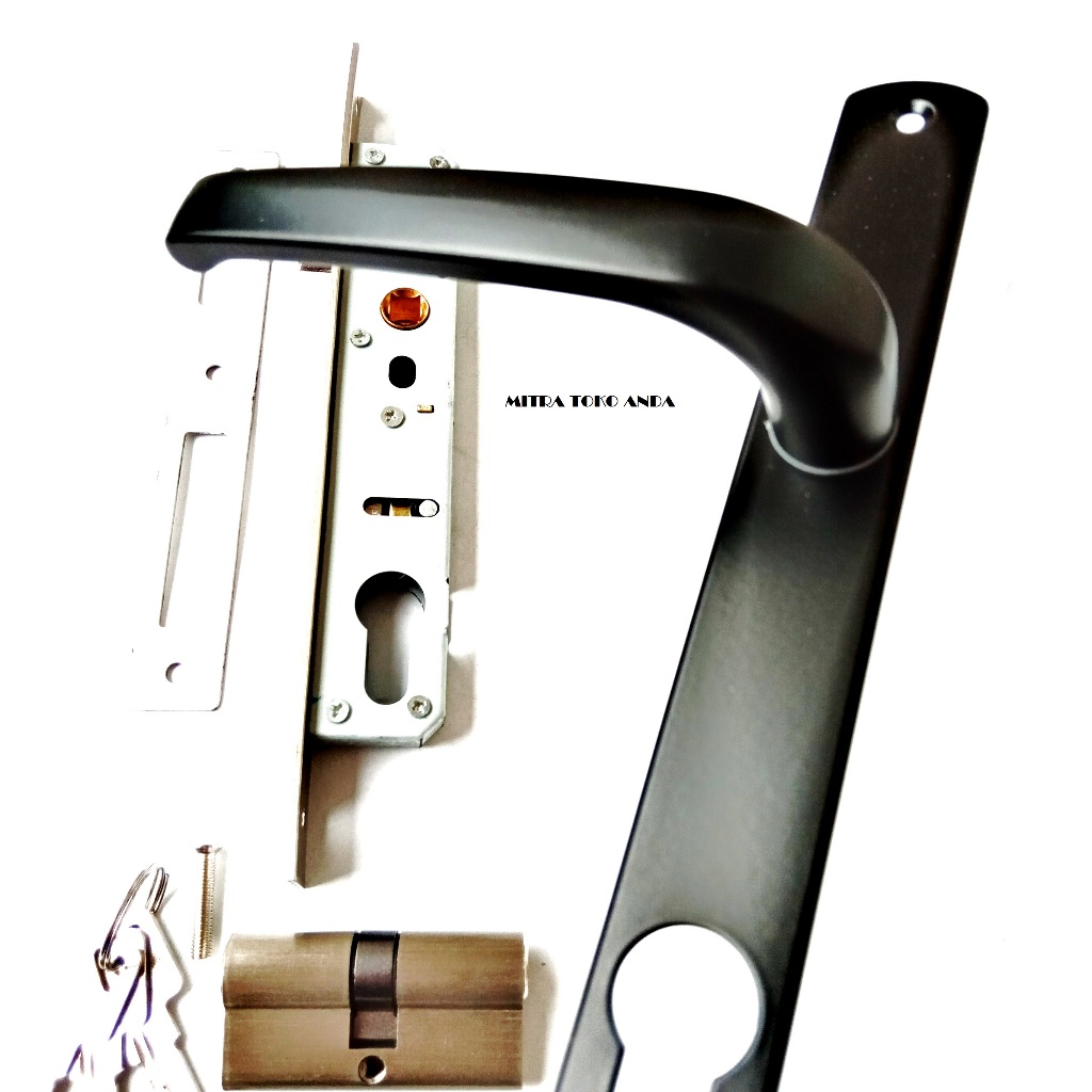 KUNCI PINTU KAWAT NYAMUK SET KOMPLIT / PENGGANTI KUNCI XPANDA / HENDEL PINTU TRALIS / PINTU BESI