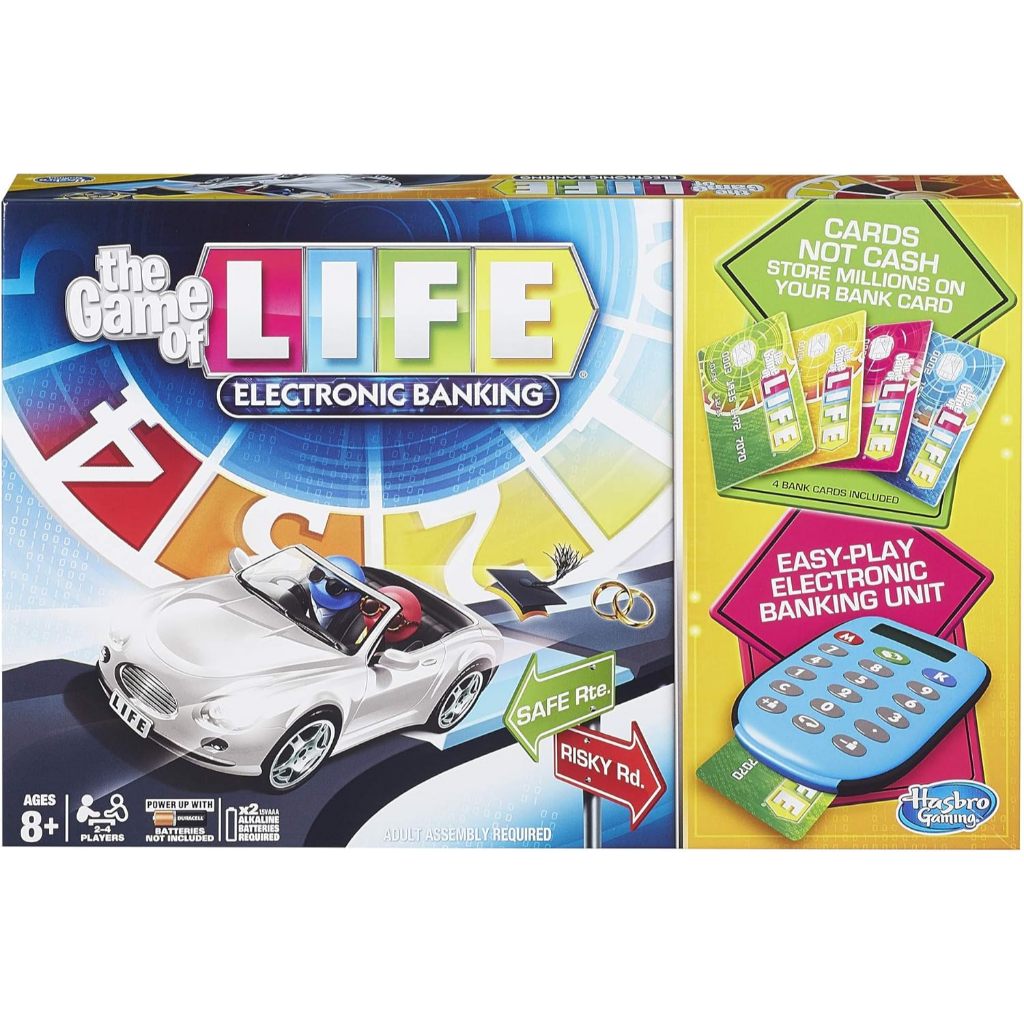 Hasbro Gaming The Game of Life Electronic Banking