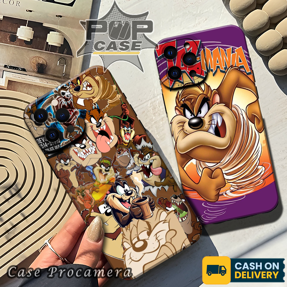 Casing Procamera - Tazmania - Softcase Silicon - Full Protection - Untuk Iphone Samsung Xiaomi Redmi