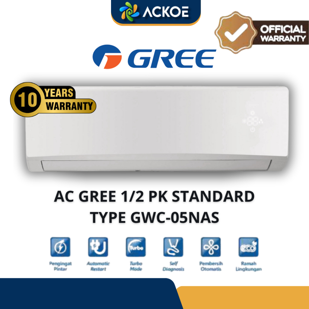 AC Gree Lomo GWC05NAS 1/2 PK Standard