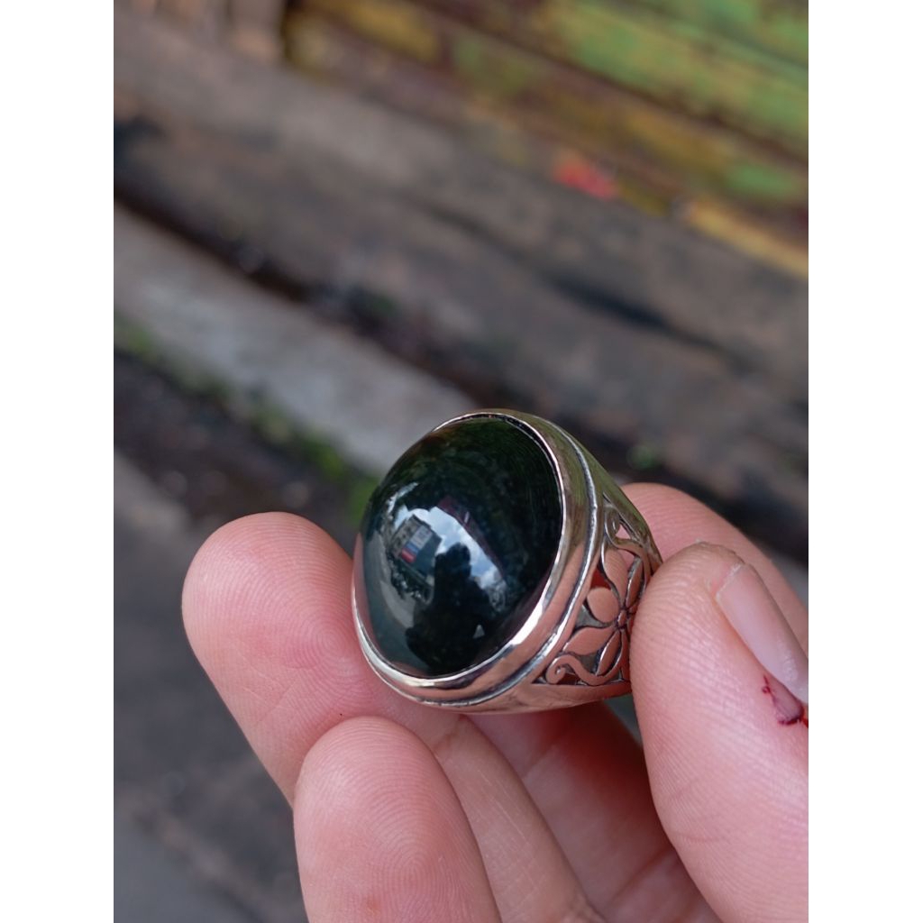 lumut aceh warna ijo botol