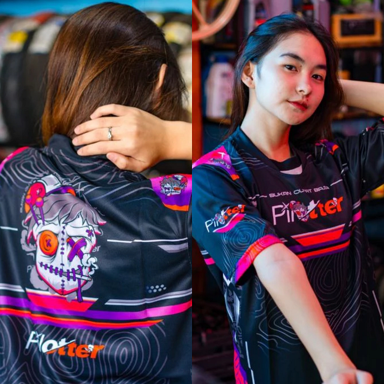 Jersey Motor Racing Pilotter / Jersey Otomotif Balap