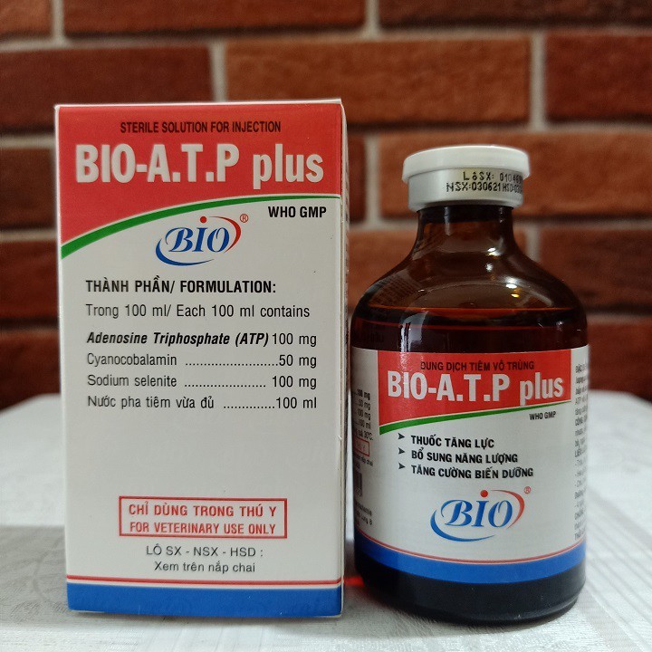 PREMIX - BIO ATP PLUS 100ML - Vitamin Hewan untuk Energi Instan Penguat Otot & Daya Tahan Stamina Tu