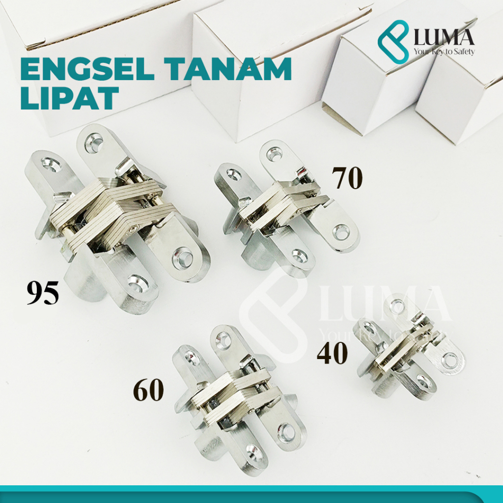 Engsel Tanam / Engsel Pintu Tersembunyi / Engsel Lemari / Engsel Pintu