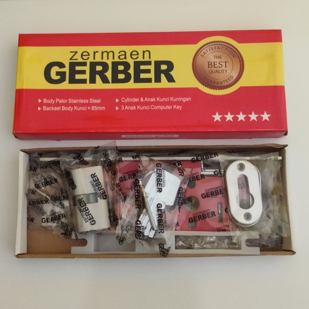 GERBER ZERMAEN BODY PELOR / Kunci Pintu The best Quality