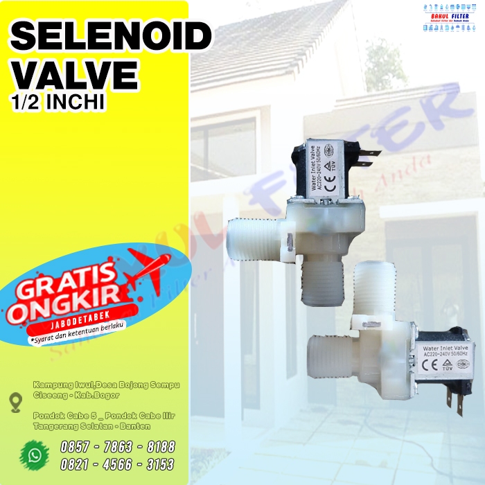 selenoid valve 1/2 220v