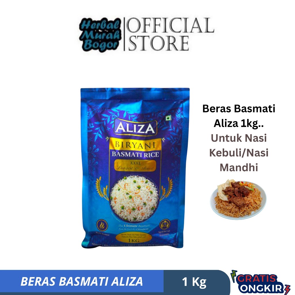 Beras Basmati Aliza Biryani 1Kg Biryani Basmati Rice