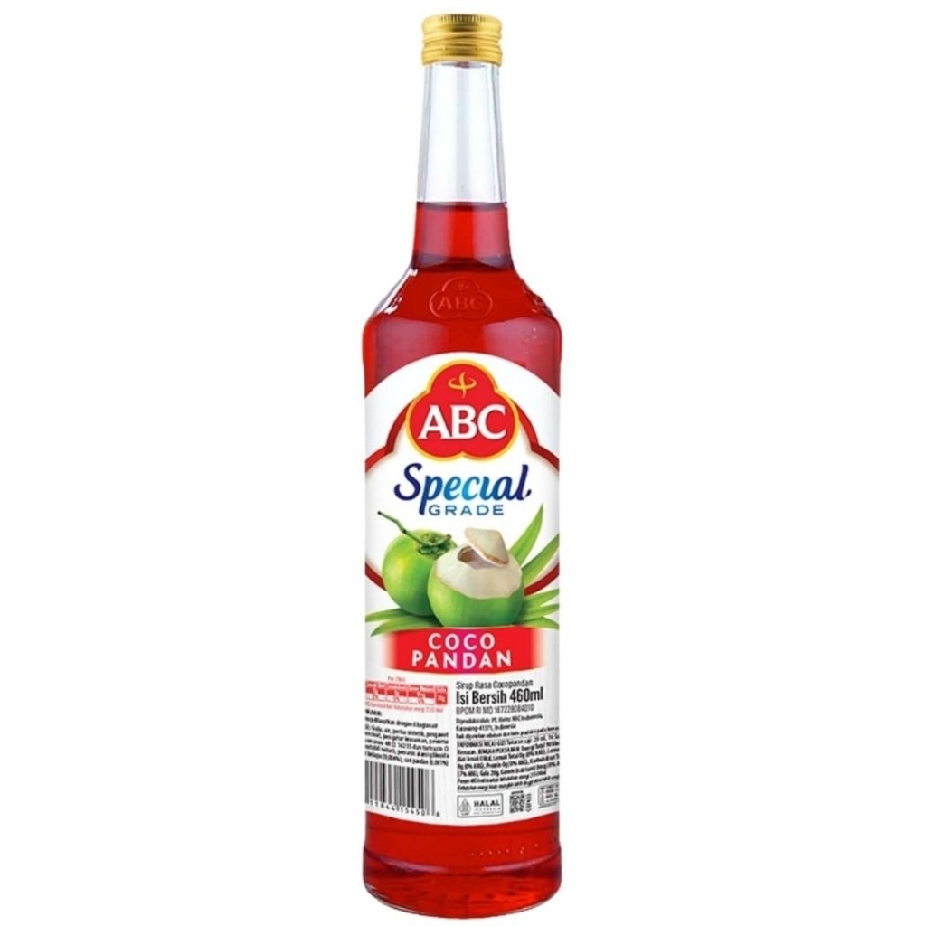 Sirup ABC Special Grade Cocopandan 460 ml
