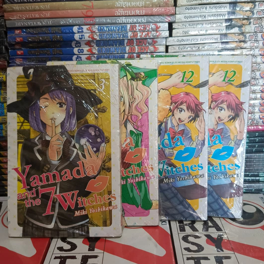 Komik Yamada-kun to Nana nin no Majou Vol 3, 5 & 12 Original Segel