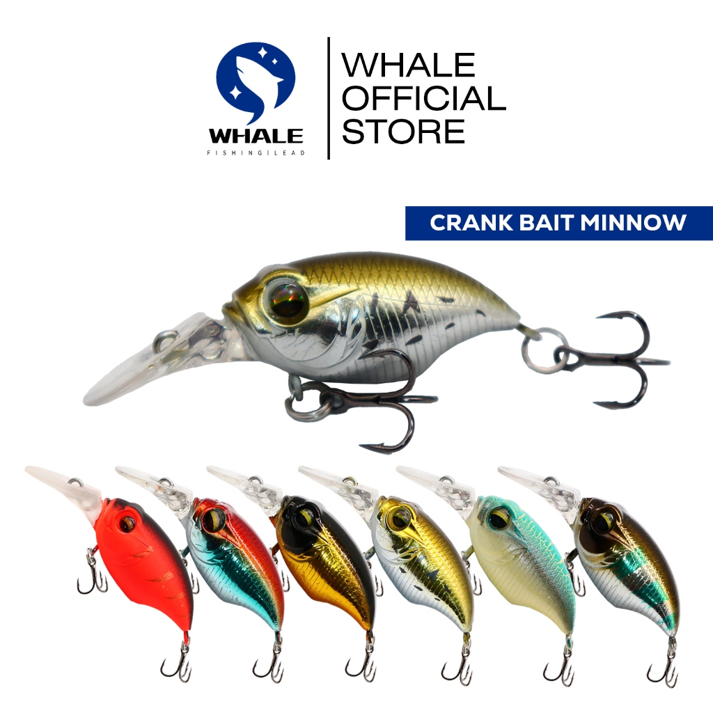 WHALE - NEW UMPAN MINNOW LEMAK MINI CRANK BAIT MINNOW