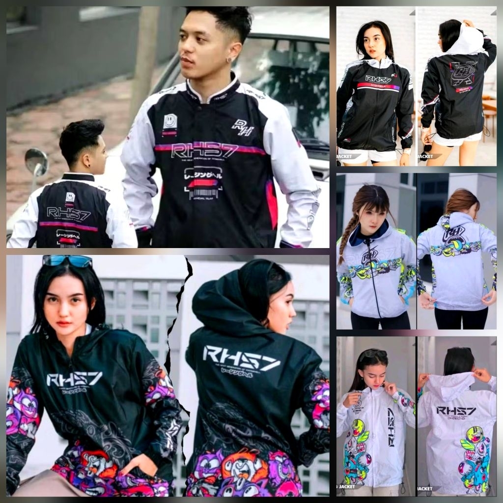 JAKET RACING HEL PREMIUM QUALITY JAKET RACING STAR JAKET RACING