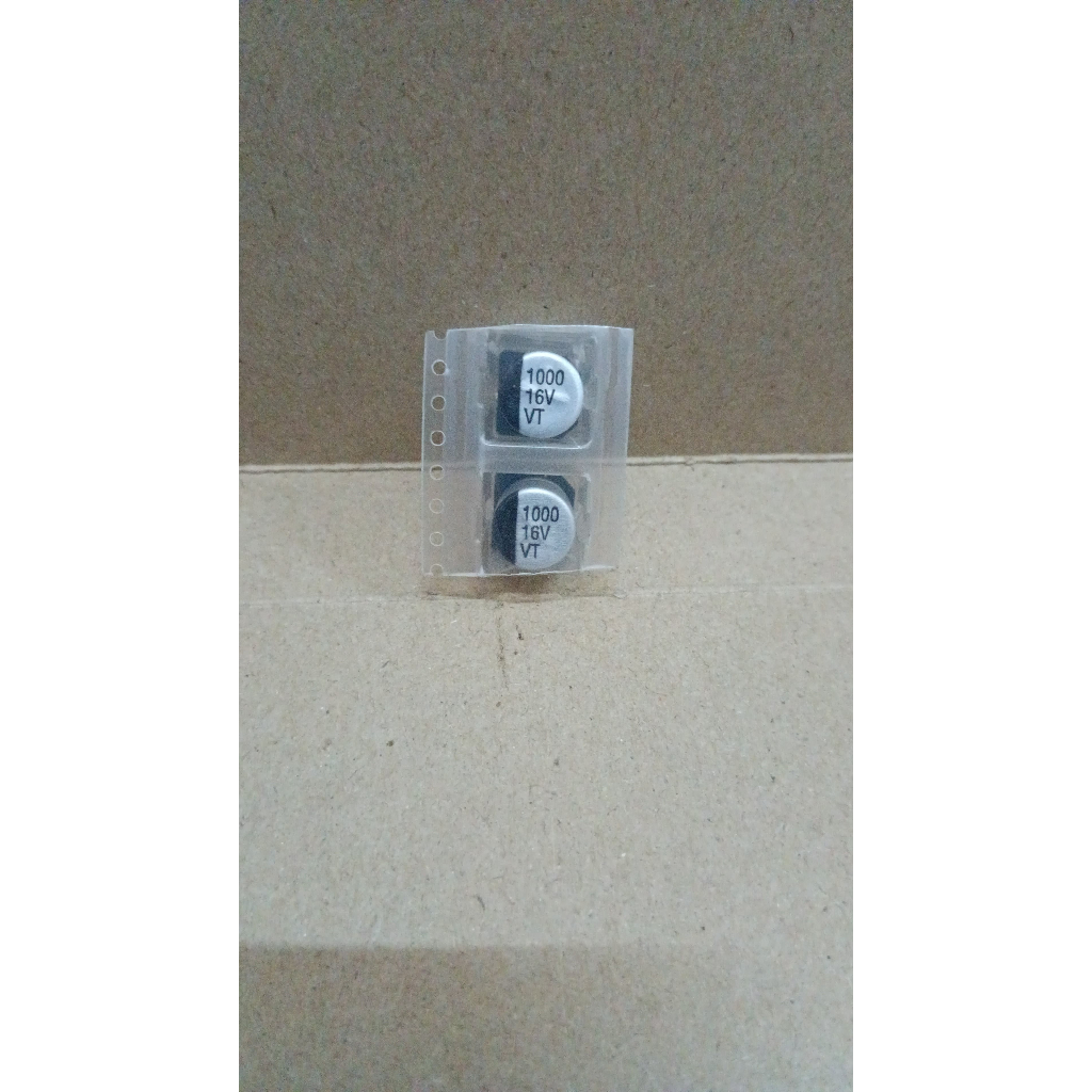 6482 kapasitor elco smd tempel 1000uf 1.000uf 1000 1.000 uf 16v