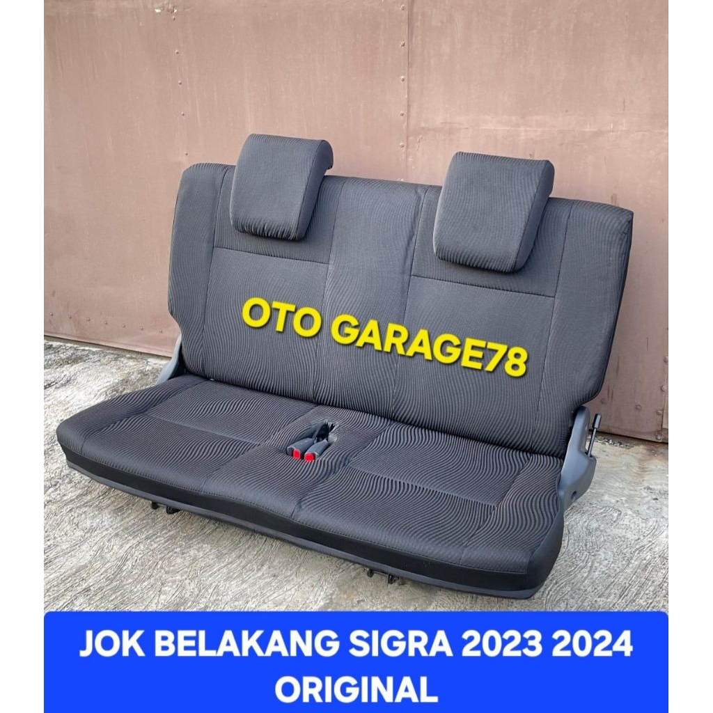 JOK BELAKANG SIGRA 2023 2024 ORIGINAL ( HITAM BINTIK MERAH)