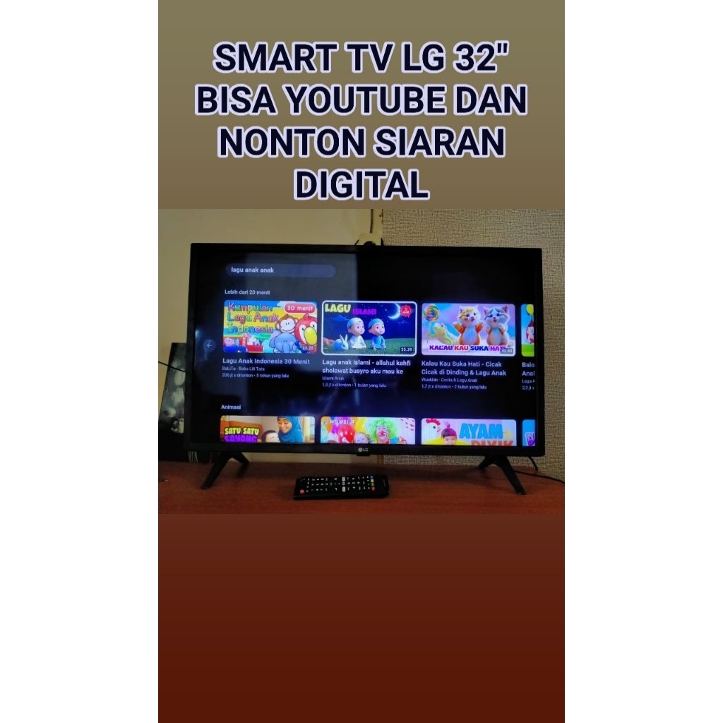 SMART TV LG 32LM630 bekas normal