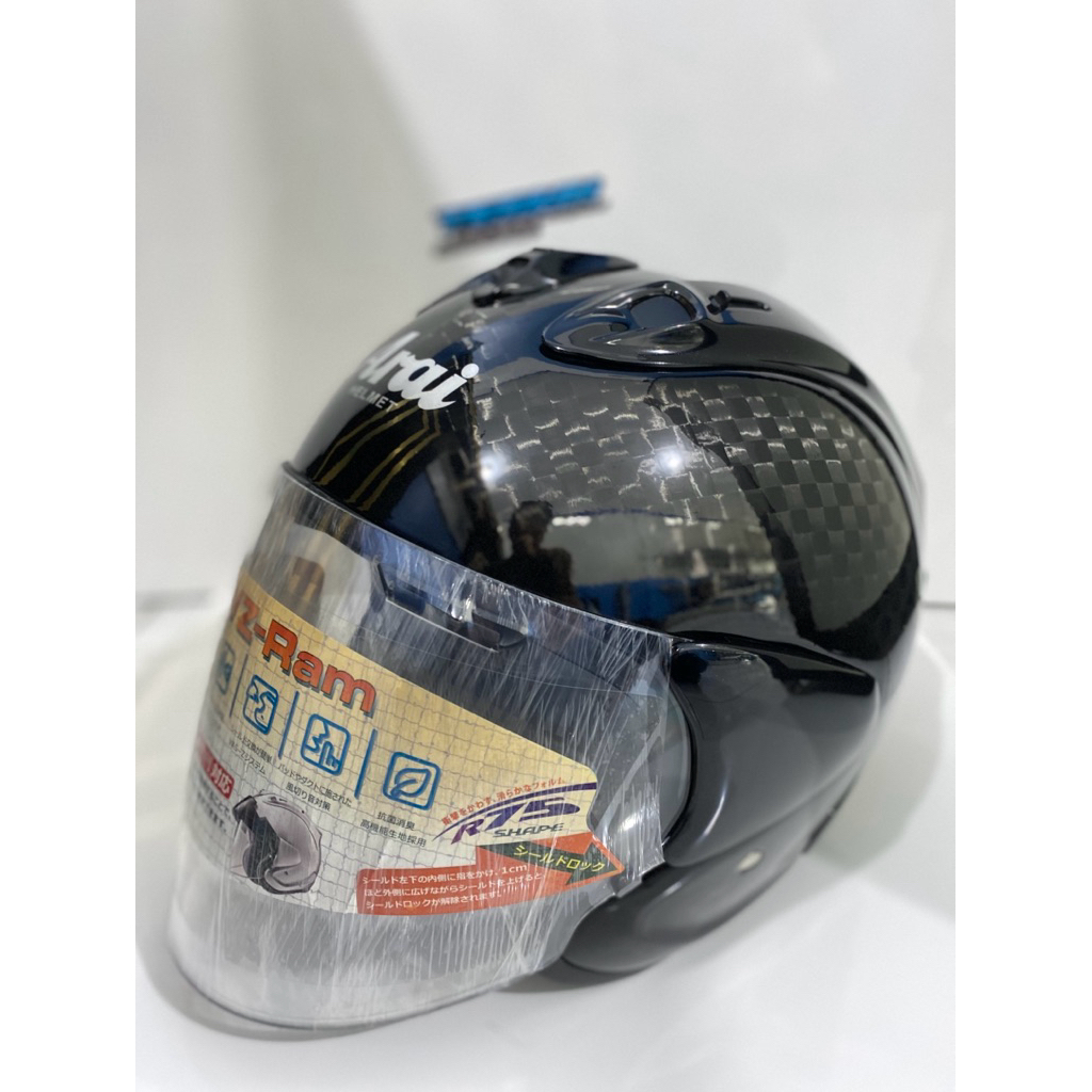 Helm Copy Ar*i VZ-Ram SRC Carbon Infusion ringan size L bukan TSR