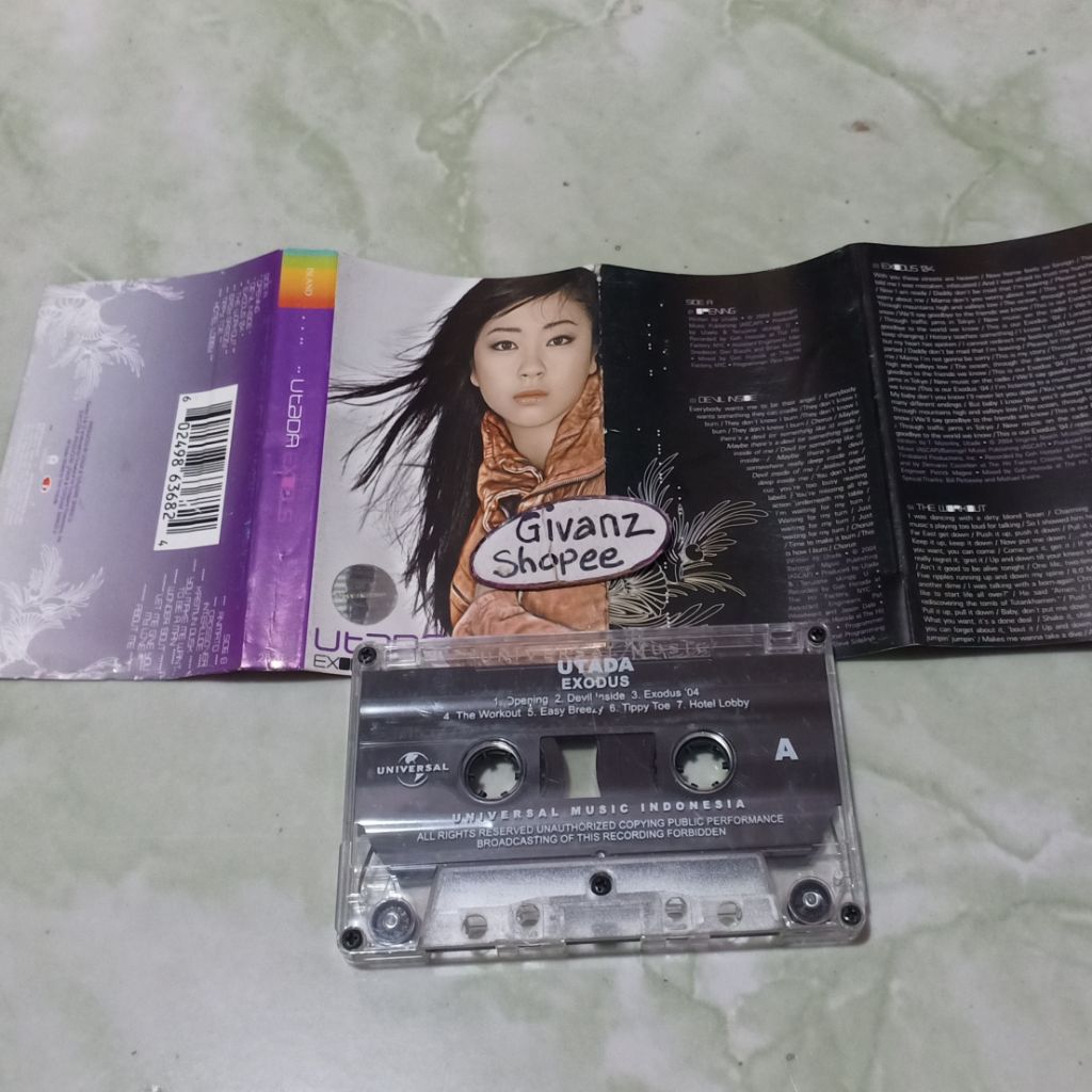 Kaset pita UTADA HIKARU - Exodus