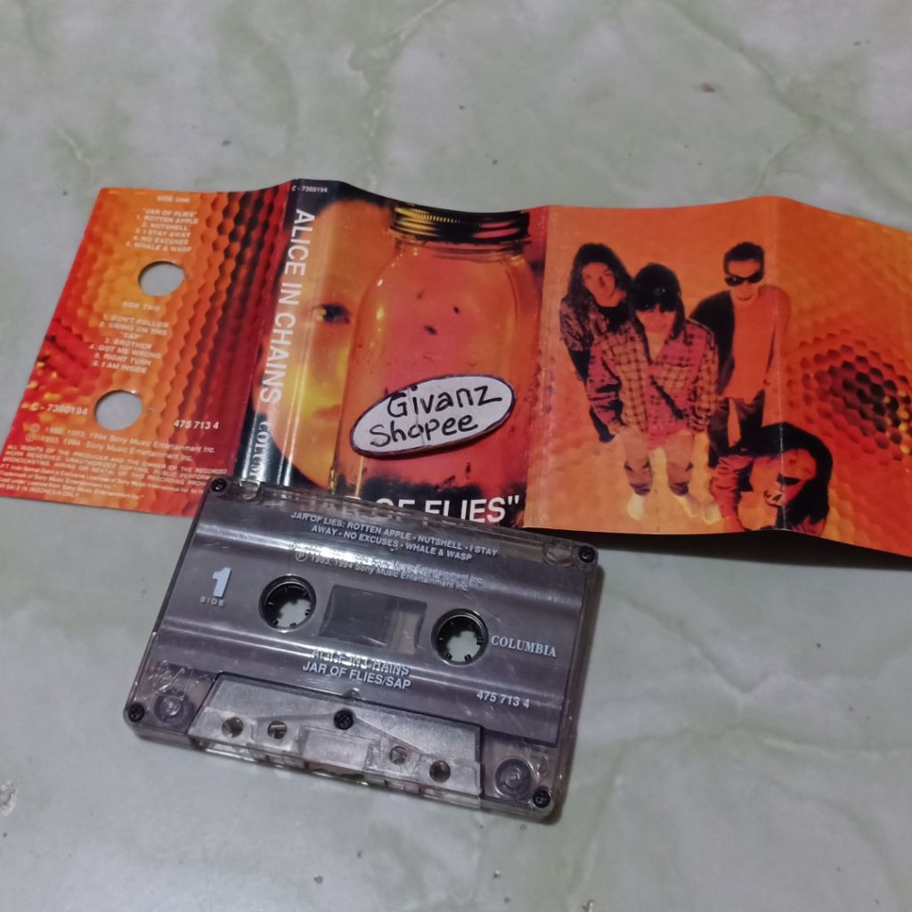 kaset pita ALICE IN CHAINS - Jar of flies