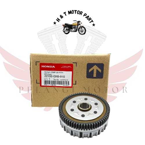 RUMAH KOPLING HONDA GRAND PRIMA SUPRA 100 FIT LAMA LEGENDA( 22110-GN5-910 )THAILAND