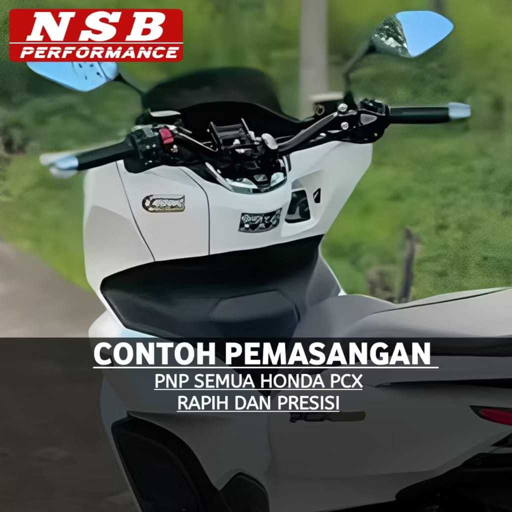 Setang Stang Pcx 150 Pcx 60 Model Ceper Stang W175 Model Ori Ceper Pnp Pcx Mv55