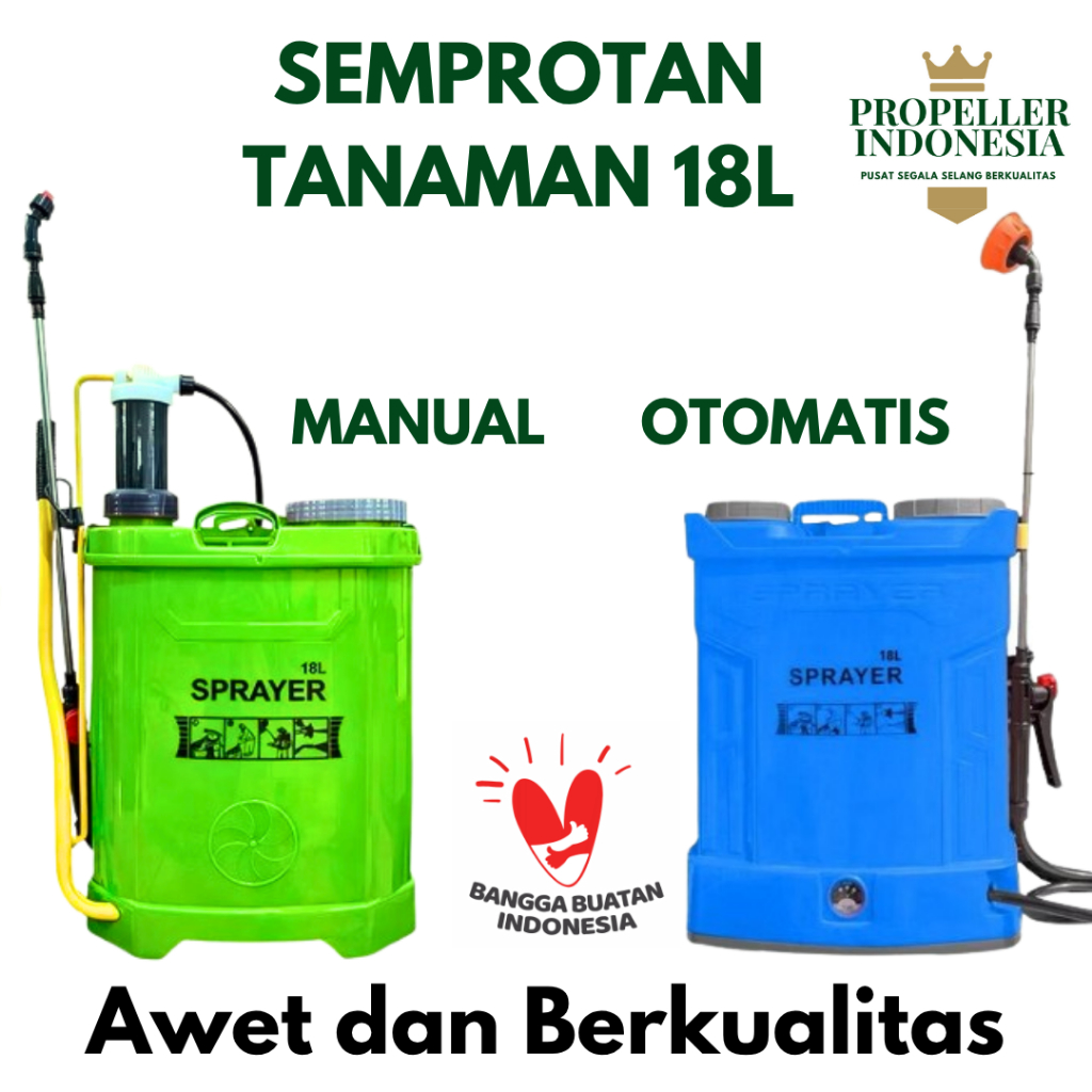 Alat Semprot Tanaman Sprayer Manual dan Elektrik Tangki Pompa Semprot Pertanian