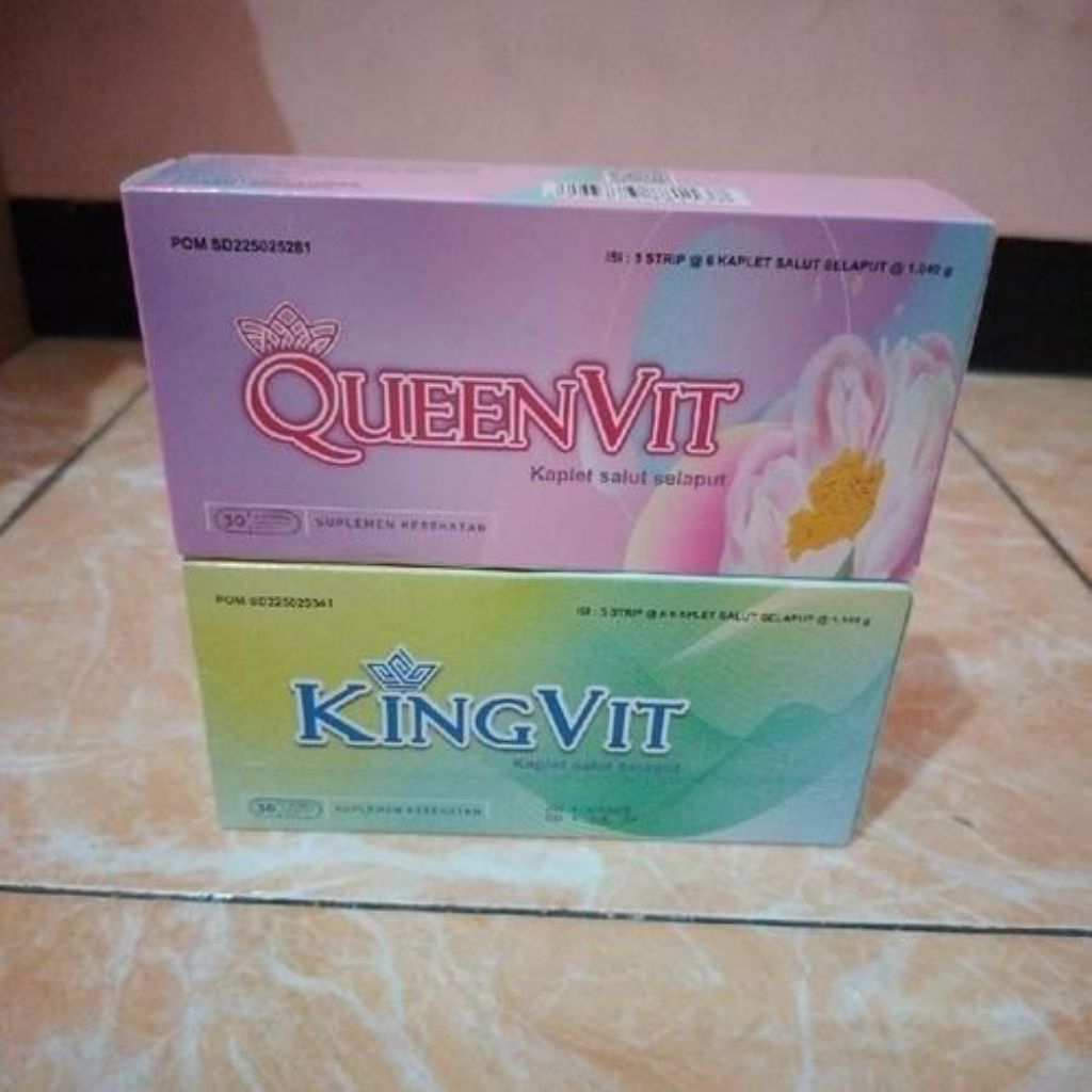 KingVit dan QueenVit 6 tablet
