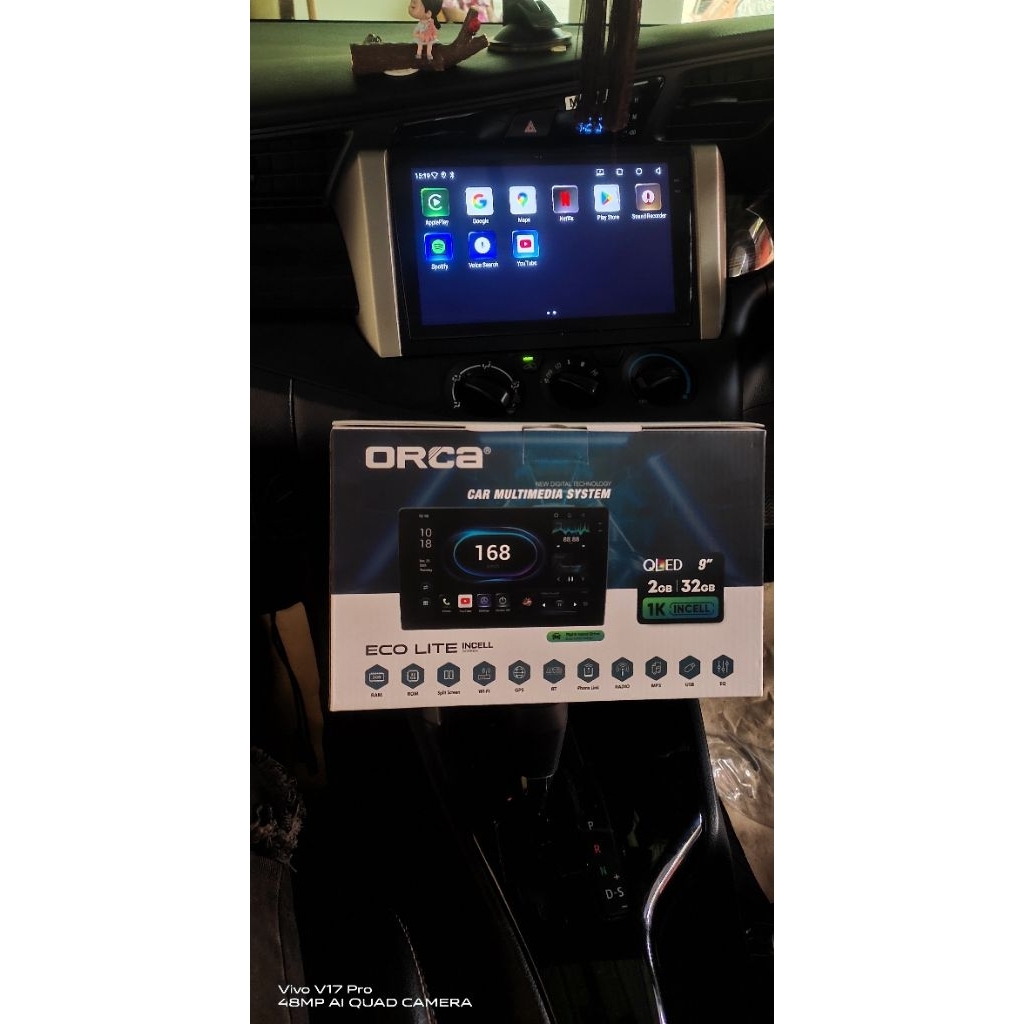 head unit android orca  inch