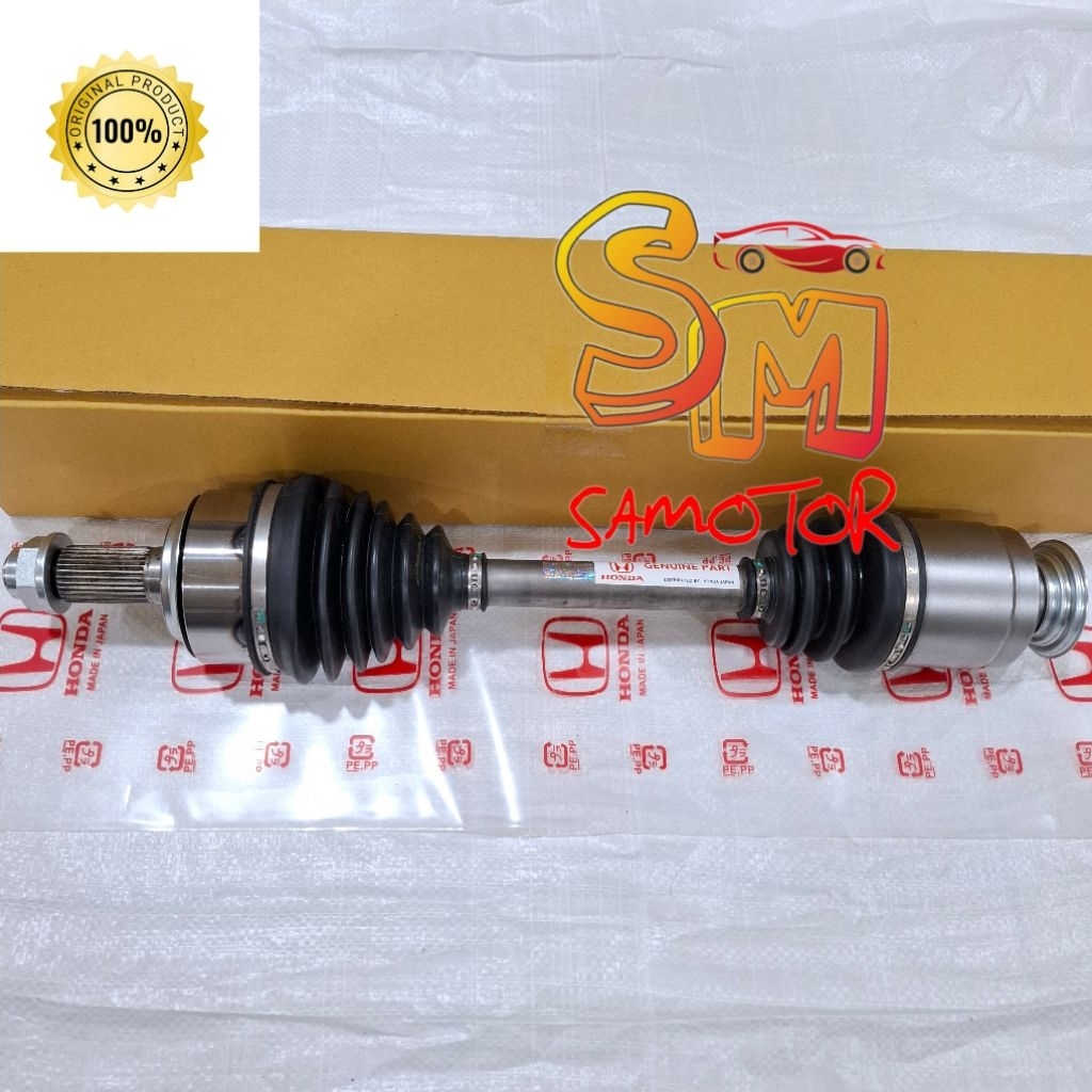 Cv joint As roda depan drive shaft kanan CRV GEN3 2.4 Manual 2007-2012 Asli Japan