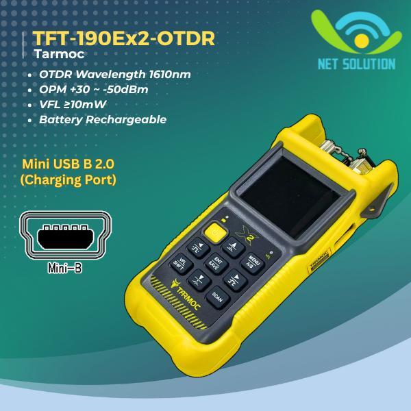 Tarmoc TFT-190E-OTDR | OTDR 1550nm ,OPM,VFL
