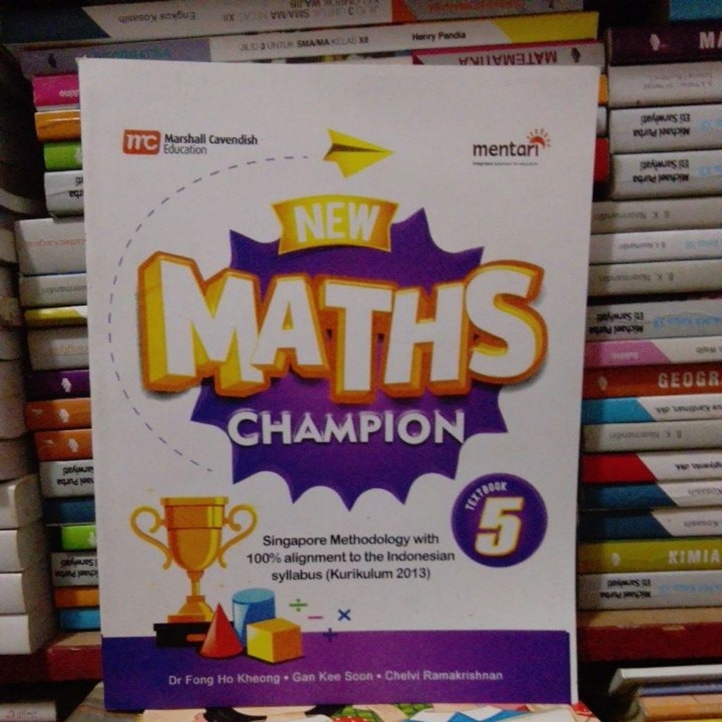 original bekas buku maths champion5