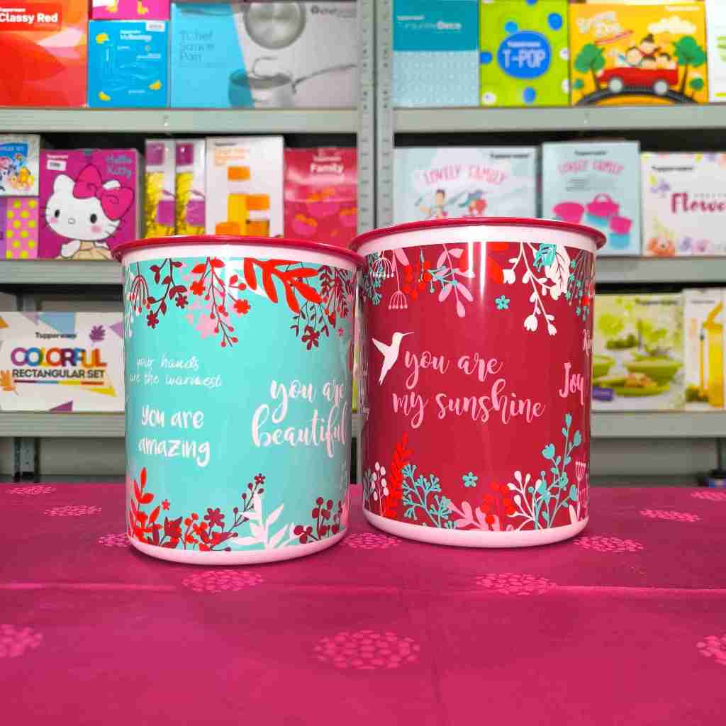 Tupperware Mother Canister Set | Wadah Penyimpanan Plastik