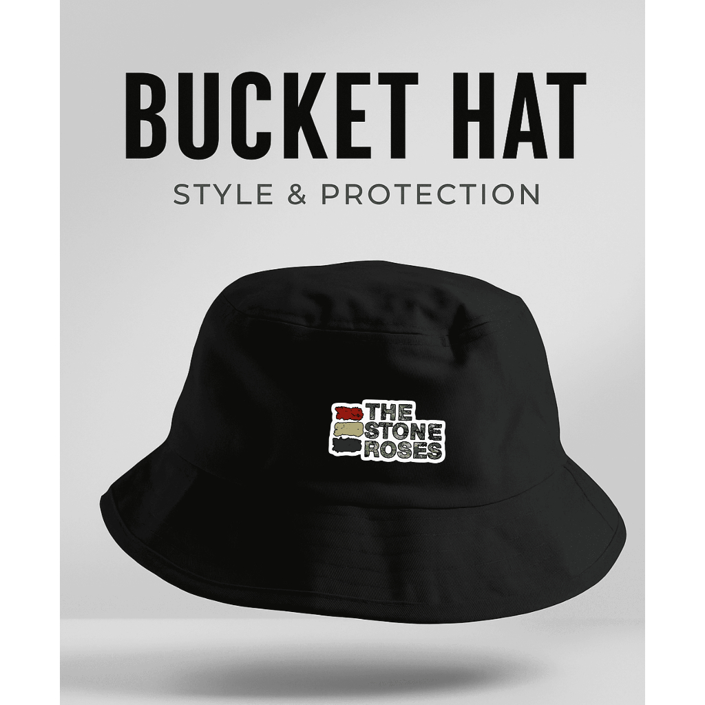 Bucket Hat The Stone Roses Style Topi Gunung Unisex Premium 05
